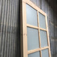 French Single Door (36x96.5) 8 Pane Frosted Glass Door European Styled FM26