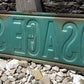 Osage St Street Sign, Vintage Green Road Sign (18x6) Metal Wall Sign Garage B