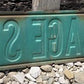 Osage St Street Sign, Vintage Green Road Sign (18x6) Metal Wall Sign Garage B