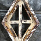 Set 3 Diamond Wood Window Frames, Distressed Farmhouse Decor, Antique Inspired C