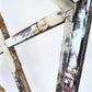Set 3 Diamond Wood Window Frames, Distressed Farmhouse Decor, Antique Inspired A