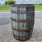 Whiskey Wine Barrel, Vintage Reclaimed Used Wood Barrel, Primitive Rum Keg, L