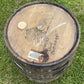 Whiskey Wine Barrel, Vintage Reclaimed Used Wood Barrel, Primitive Rum Keg, M