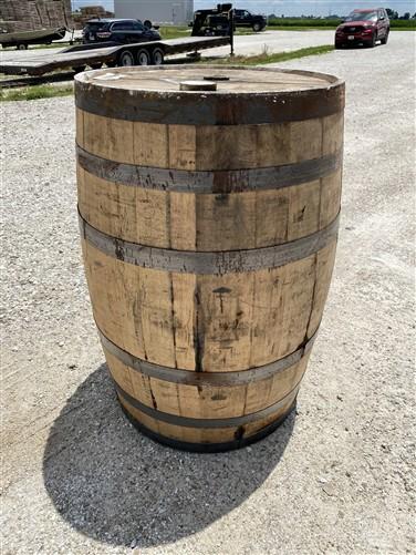 Whiskey Wine Barrel, Vintage Reclaimed Used Wood Barrel, Primitive Rum Keg, O