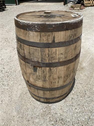Whiskey Wine Barrel, Vintage Reclaimed Used Wood Barrel, Primitive Rum Keg, O