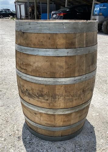 Whiskey Wine Barrel, Vintage Reclaimed Used Wood Barrel, Primitive Rum Keg, P