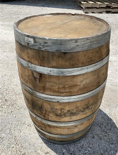 Whiskey Wine Barrel, Vintage Reclaimed Used Wood Barrel, Primitive Rum Keg, P