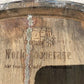 Whiskey Wine Barrel, Vintage Reclaimed Used Wood Barrel, Primitive Rum Keg, P