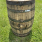 Whiskey Wine Barrel, Vintage Reclaimed Used Wood Barrel, Primitive Rum Keg, Q