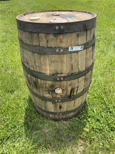 Whiskey Wine Barrel, Vintage Reclaimed Used Wood Barrel, Primitive Rum Keg, Q