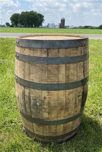 Whiskey Wine Barrel, Vintage Reclaimed Used Wood Barrel, Primitive Rum Keg, R