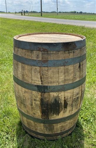 Whiskey Wine Barrel, Vintage Reclaimed Used Wood Barrel, Primitive Rum Keg, R