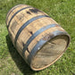Whiskey Wine Barrel, Vintage Reclaimed Used Wood Barrel, Primitive Rum Keg, R