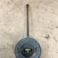 Ansonia Cast Iron Mantel Clock, Antique Wind Up Parlour Shelf Clock w/Pendulum