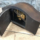 HAC Art Deco Mantel Clock, Vintage Hamburg American Shelf Clock, w/Pendulum Key
