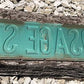 Osage St Street Sign, Vintage Green Road Sign, 18x6 Metal Wall Sign Garage A