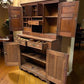 Walnut Kitchen Cupboard, Antique Cabinet, Primitive Pie Safe Jelly Cabinet Hutch