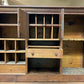 Walnut Kitchen Cupboard, Antique Cabinet, Primitive Pie Safe Jelly Cabinet Hutch