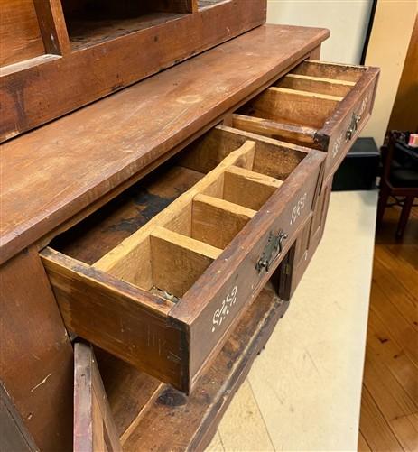 Walnut Kitchen Cupboard, Antique Cabinet, Primitive Pie Safe Jelly Cabinet Hutch
