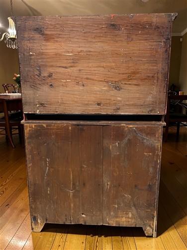 Walnut Kitchen Cupboard, Antique Cabinet, Primitive Pie Safe Jelly Cabinet Hutch