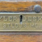 4'6" Tyler Desk Co. Roll Top Desk, Vintage Tambour Office Desk, Secretary Desk