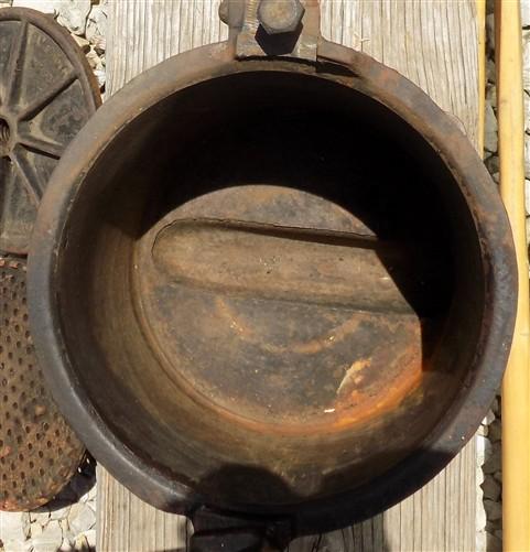Enterprise 6 Quart Lard Press Cast Iron Sausage Stuffer Fruit Apple Cider Farm C
