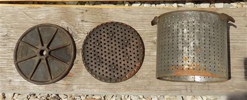 Enterprise 6 Quart Lard Press Cast Iron Sausage Stuffer Fruit Apple Cider Farm C