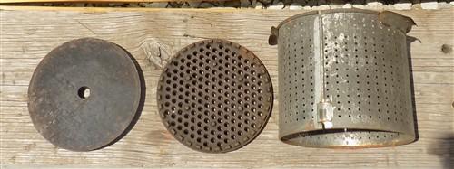 Enterprise 6 Quart Lard Press Cast Iron Sausage Stuffer Fruit Apple Cider Farm C