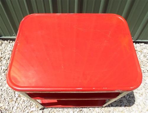 Cosco Cart, Retro Rolling Kitchen Stand, Bar Table, 1960s Mid Century Vintage C