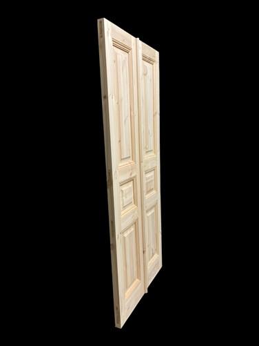 French Double Doors (36.5x80.5) Raised Panel Doors, European Styled Doors NM5A