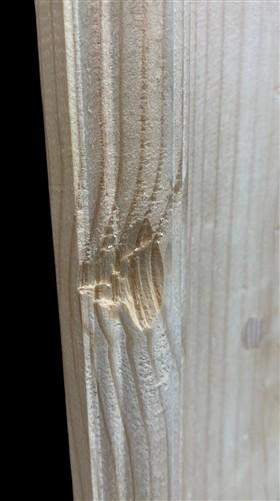 French Double Doors (36.5x80.5) Raised Panel Doors, European Styled Doors NM5A