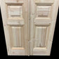 French Double Doors (36.5x80.5) Raised Panel Doors, European Styled Doors NM5A