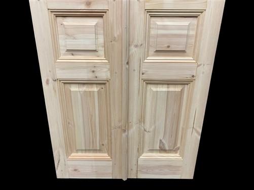 French Double Doors (36.5x80.5) Raised Panel Doors, European Styled Doors NM5A