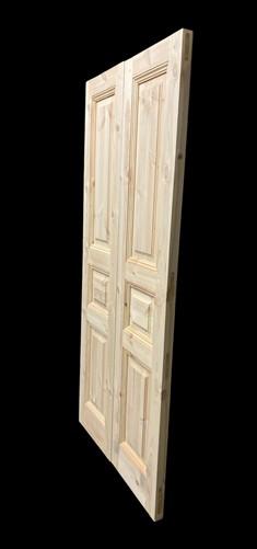 French Double Doors (36.5x80.5) Raised Panel Doors, European Styled Doors NM5A