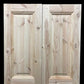 French Double Doors (36.5x80.5) Raised Panel Doors, European Styled Doors NM5A