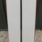 2 Red White Porcelain Table Top Panels (40x10) Vintage Kitchen Cupboard Hoosier