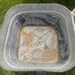 Wheeling Galvanized Double Wash Tub, Beer Cooler, Flower Pot Stand Bucket A30
