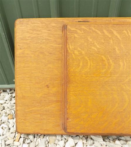 Singer Wood Table Top, Treadle Sewing Machine Base, Cabinet Part Vintage Y