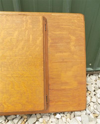 Singer Wood Table Top, Treadle Sewing Machine Base, Cabinet Part Vintage Y