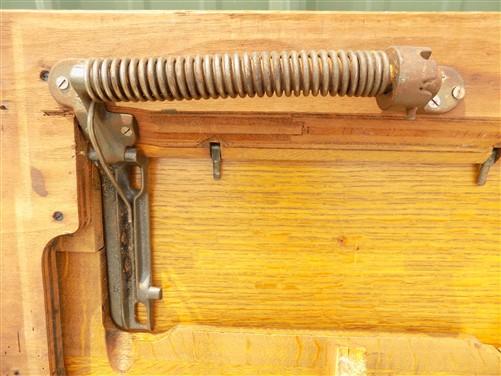 Singer Wood Table Top, Treadle Sewing Machine Base, Cabinet Part Vintage Y