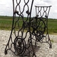 Treadle Sewing Machine, Cast Iron Base, Industrial Age Singer Steampunk RA