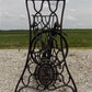 Treadle Sewing Machine, Cast Iron Base, Industrial Age Singer Steampunk RA