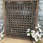 Art Deco Grate, Vintage Cast Iron Ornate Wall Floor Register Vent (26x22) A