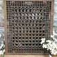 Art Deco Grate, Vintage Cast Iron Ornate Wall Floor Register Vent (26x22) A