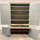 Wooden Storage Cabinet, Vintage Cupboard, Kitchen Pantry Linen Closet Armoire, A
