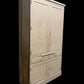 Wooden Storage Cabinet, Vintage Cupboard, Kitchen Pantry Linen Closet Armoire, B