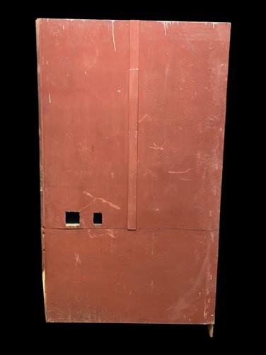 Wooden Storage Cabinet, Vintage Cupboard, Kitchen Pantry Linen Closet Armoire, B