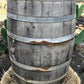 Whiskey Wine Barrel, Vintage Reclaimed Used Wood Barrel, Primitive Rum Keg, S