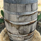 Whiskey Wine Barrel, Vintage Reclaimed Used Wood Barrel, Primitive Rum Keg, S