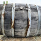 Whiskey Wine Barrel, Vintage Reclaimed Used Wood Barrel, Primitive Rum Keg, S